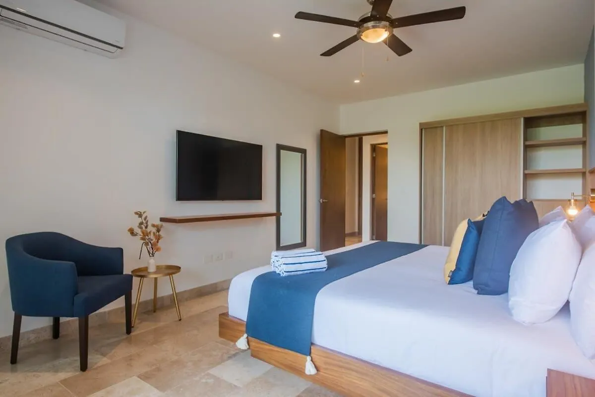 New Condo Roof Pool With Gym And Wifi Near 5Th Half Blk Kids Ok Playa del Carmen Semesterbostad
